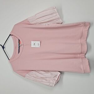 Free Assembly smocked mixy top.